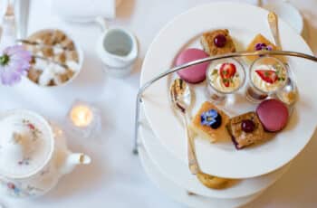 Image of afternoon tea in Bristol at Berwick Lodge