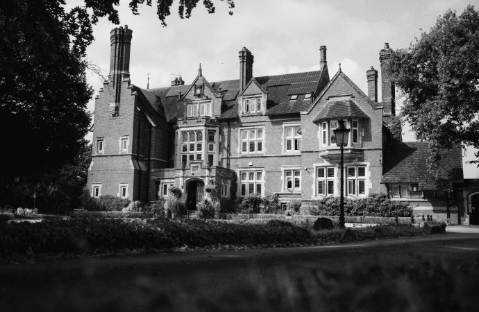 Berwick lodge Bristol black and white